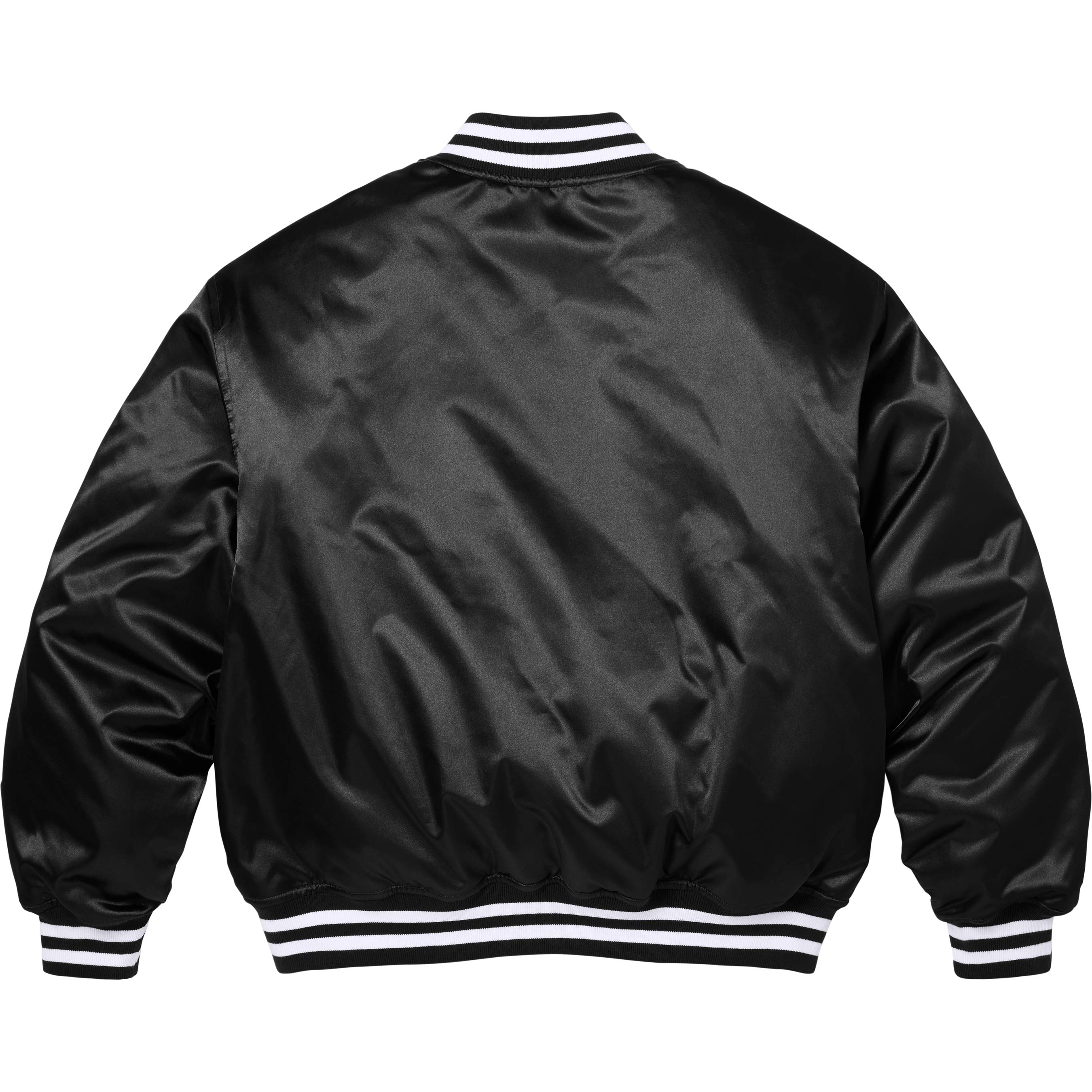 Supreme®/Champion® Satin Varsity Jacket view 17